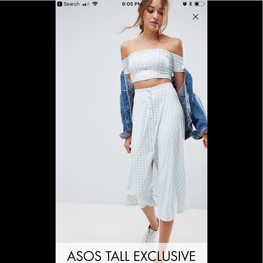 ASOS Gingham Set